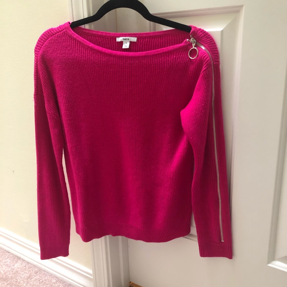 Pink sweater with zip - from Macy’s